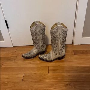 Blinged out cowgirl boots! Never worn.